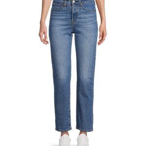 Levi's Wedgie Straight Medium Wash Jeans Women's Size 29